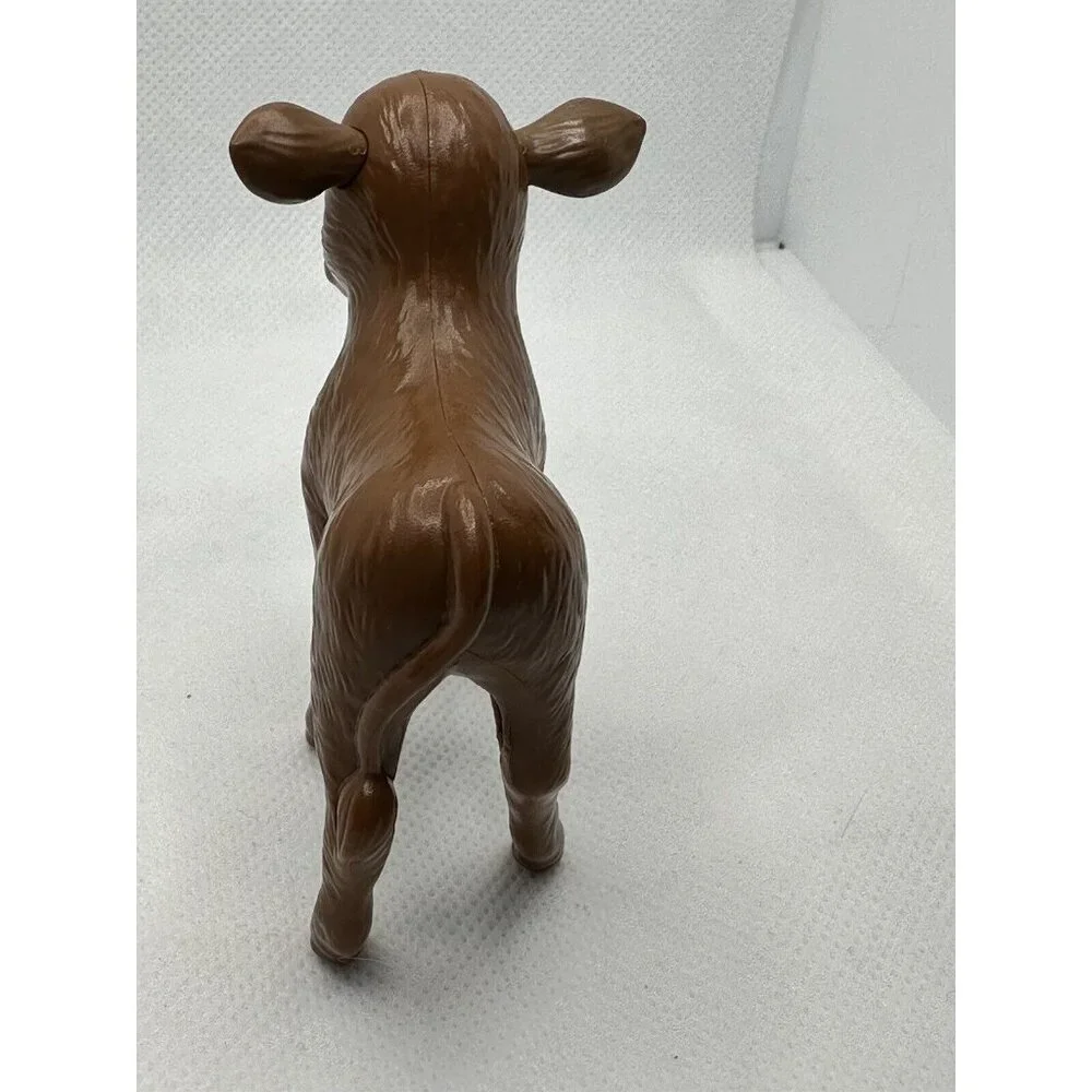 Barbie Sweet Orchard Farm Baby Cow Calf Brown White Replacement 2019‎ Mattel